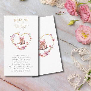 Little Cowgirl ist auf dem Weg Bücher für Baby Begleitkarte