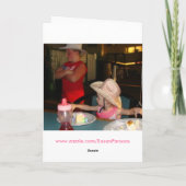 Little Cowgirl Karte (Rückseite)