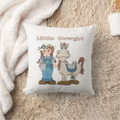 Little Cowgirl Kissen (Decke)