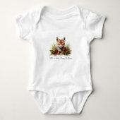 Little Coyote, Big Adventures - Baby Shirt (Vorderseite)
