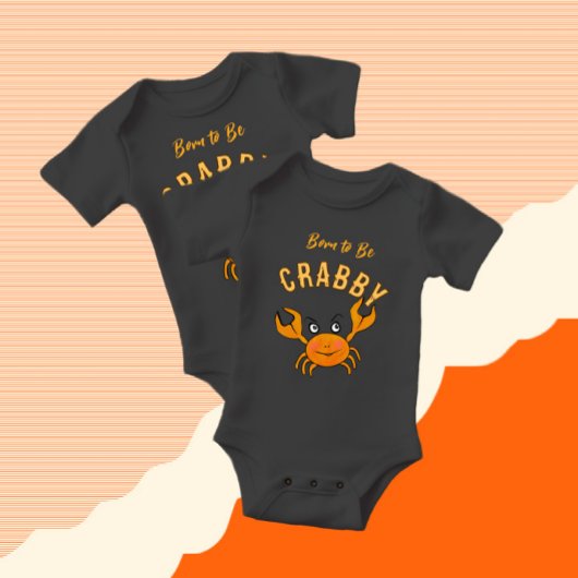Little crab baby strampler