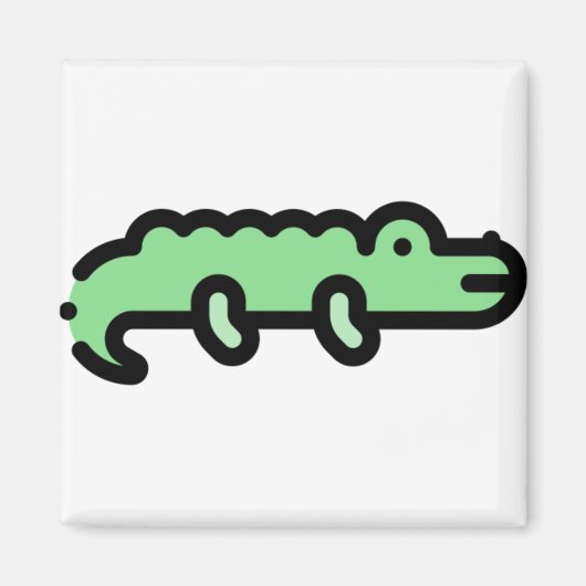 Little Crocodile Magnet (Vorne)
