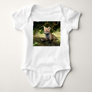 Little Cub Red Fox Baby Strampler