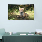 Little Cub Red Fox Banner (Messeveranstaltung)