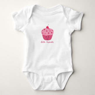 Little Cupcake Baby Jersey Bodysuit Baby Strampler