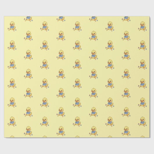 Little Cute Duck Geschenkpapier (Flach)