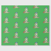 Little Cute Turtle Geschenkpapier (Flach)