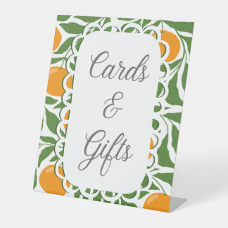 Little Cutie Baby Shower Tabletop Sign Cards and G Sockelschild