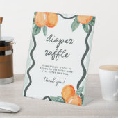 Little Cutie Whimsical Diaper Raffle Entry Sockelschild (In SItu)