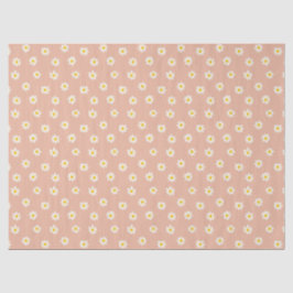Little Daisies - dusty apricot Seidenpapier
