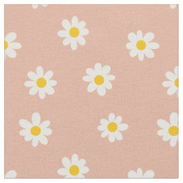 Little Daisies / dusty apricot  Stoff