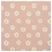 Little Daisies / staubige Aprikose Stoff (Muster)