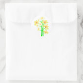Little Daisy Bouquet Runder Aufkleber (Tasche)