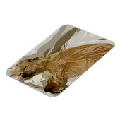 Little Daisy Hund Magnet (Linke Seite)