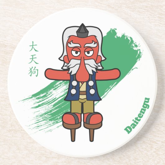 Little Daitengu Yokai Getränkeuntersetzer (Vorne)