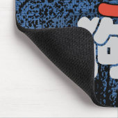 Little Daitengu Yokai Grunge Mousepad (Ecke)