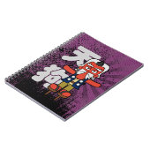 Little Daitengu Yokai Grunge Notizblock (Linke Seite)