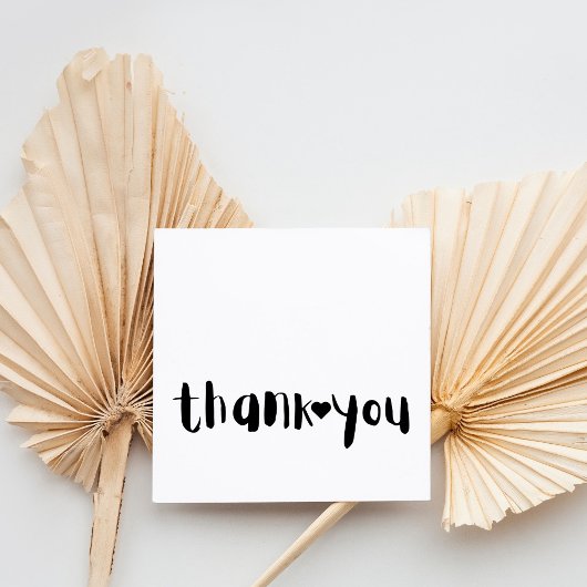 Little Dankeschön Herz Dankeskarte