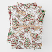 Little Debbie Christmas Tree Snack Cakes Gift Wrap Geschenkpapier Set (Beispiel)