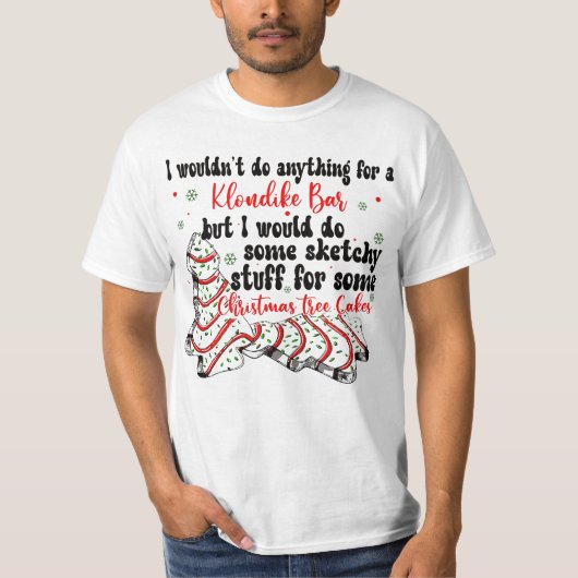 Little Debbie Holiday Cake, Little Debbie, Funny X T-Shirt (Vorderseite)