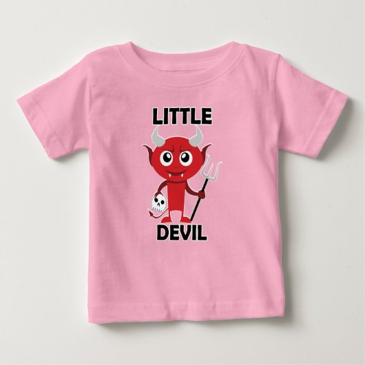 Little Devil - Baby Fine Jersey T - Shirt (Vorderseite)