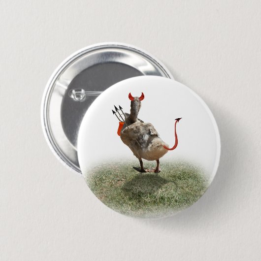 Little Devil Duck Button (Vorne & Hinten)