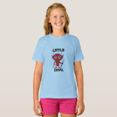 Little Devil - Girls' Basic T - Shirt (Vorne ganz)