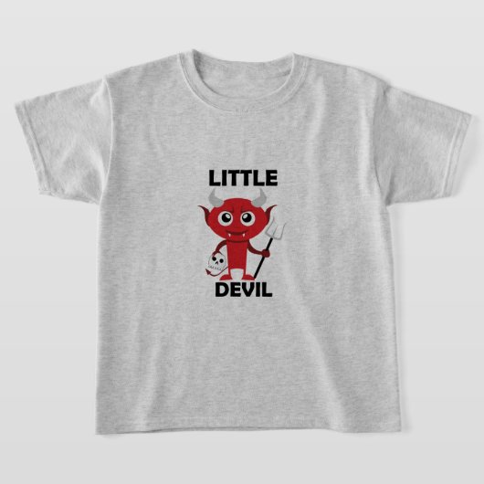 Little Devil - Girls' Basic T - Shirt (Ablage )