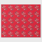 Little Devil - glänzendes Wrapping Paper, 30" x 6' Geschenkpapier (Flach)