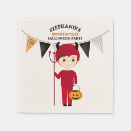 Little Devil Halloween-Party Serviette