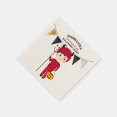 Little Devil Halloween-Party Serviette (Ecke)