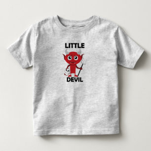 Little Devil - Kleinkind Fine Jersey T - Shirt 