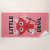 Little Devil - Strandhandtuch (Vorderseite)