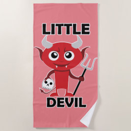Little Devil - Strandhandtuch