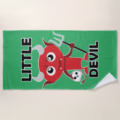 Little Devil - Strandhandtuch (Vorderseite)