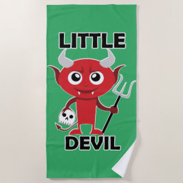 Little Devil - Strandhandtuch