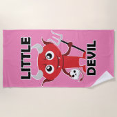 Little Devil - Strandhandtuch (Vorderseite)