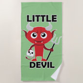 Little Devil - Strandhandtuch (Vorderseite)