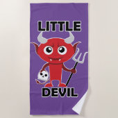 Little Devil - Strandhandtuch (Vorderseite)