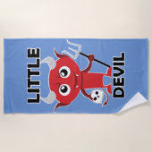 Little Devil - Strandhandtuch (Vorderseite)