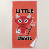 Little Devil - Strandhandtuch (Vorderseite)