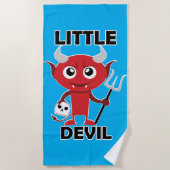 Little Devil - Strandhandtuch (Vorderseite)