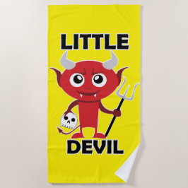 Little Devil - Strandhandtuch