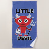 Little Devil - Strandhandtuch (Vorderseite)