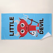 Little Devil - Strandhandtuch (Vorderseite)