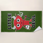Little Devil - Strandhandtuch (Vorderseite)