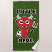Little Devil - Strandhandtuch (Vorderseite)