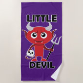 Little Devil - Strandhandtuch (Vorderseite)