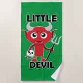 Little Devil - Strandhandtuch (Vorderseite)