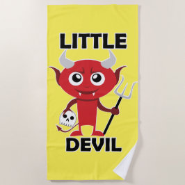 Little Devil - Strandhandtuch